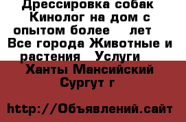 Дрессировка собак (Кинолог на дом с опытом более 10 лет) - Все города Животные и растения » Услуги   . Ханты-Мансийский,Сургут г.